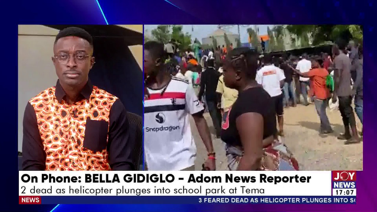 Breaking: Helicopter Crash at School Park in Tema Leaves 2 Feared Dead | The Pulse (16-3-26)