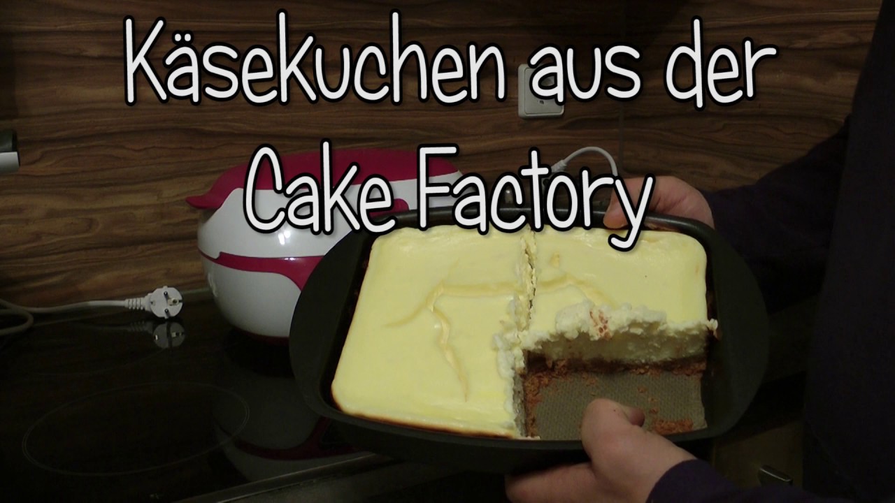 Tefal Cake Factory Rezept in Deutsch mit Test und Fazit - Käsekuchen -  Krups Prep & Cook Rezepte