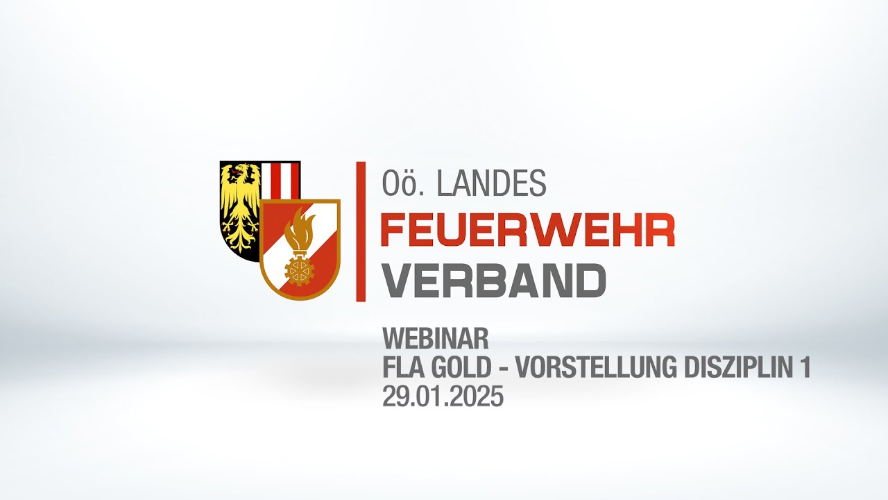 Webinar FLA Gold - Disziplin 1 29.01.2025