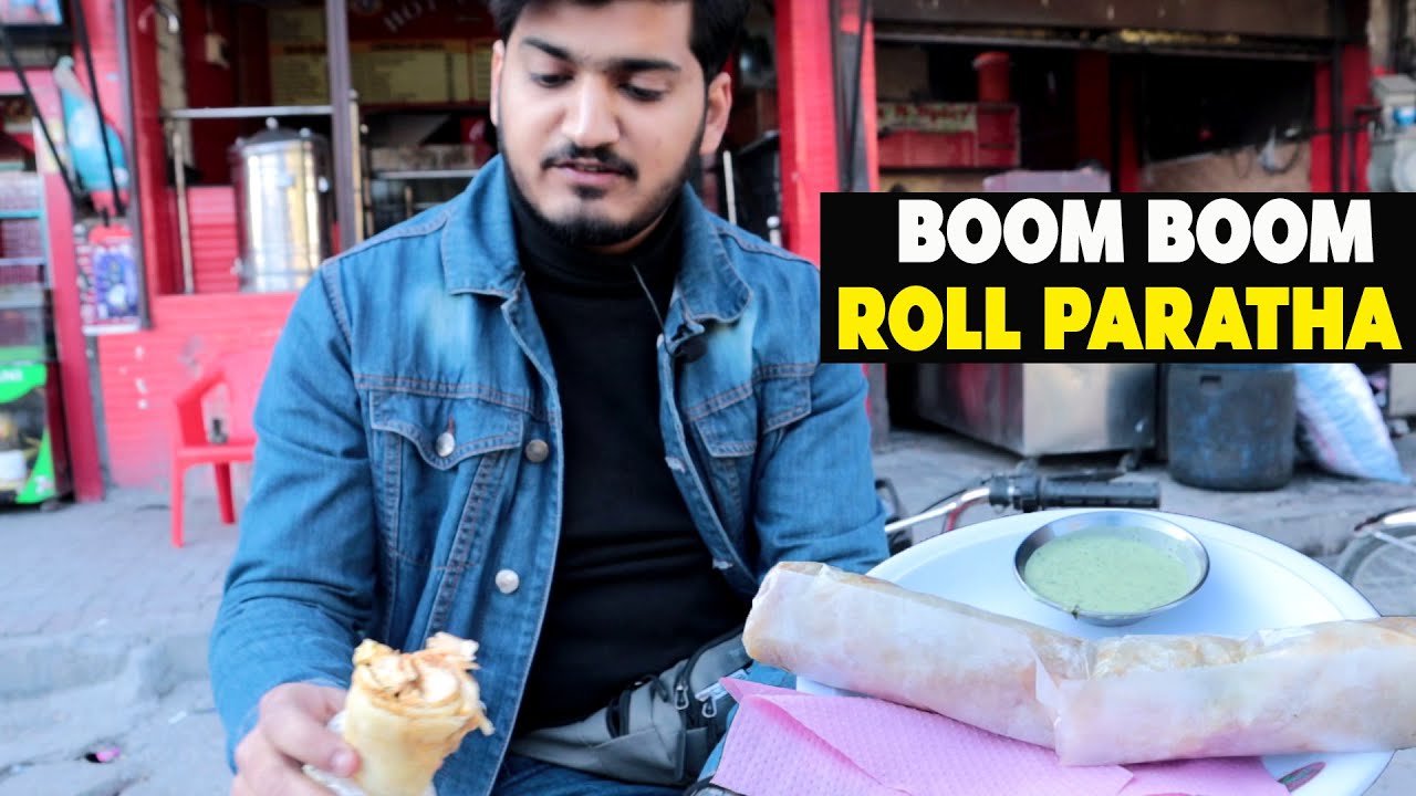 Street-Style Roll Paratha: A Delicious Twist | Hot & Spicy Boom Boom Roll Paratha |