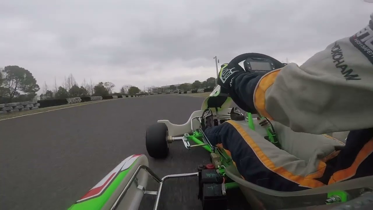 A lap around Shanghai International Kart Circuit with Rain Zhang (TBKART S55M/IAME X30/VEGA XH4）