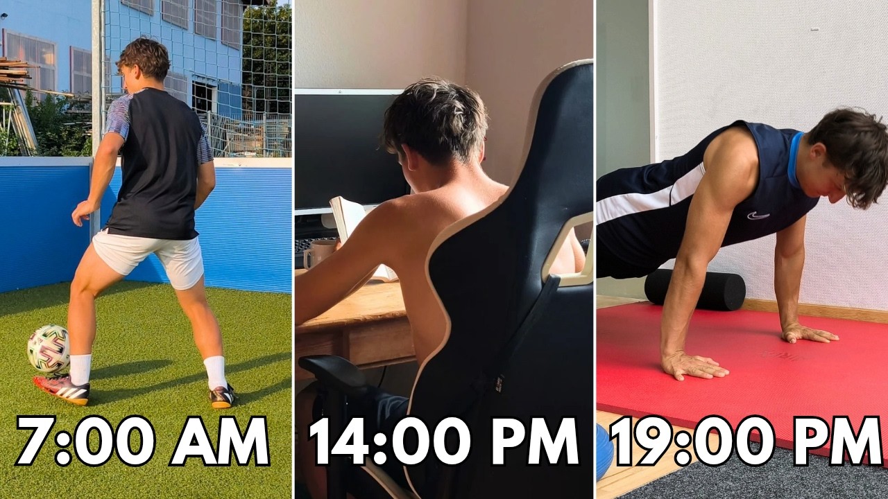 My Realistic Daily Routine as a Footballer | DAY IN THE LIFE