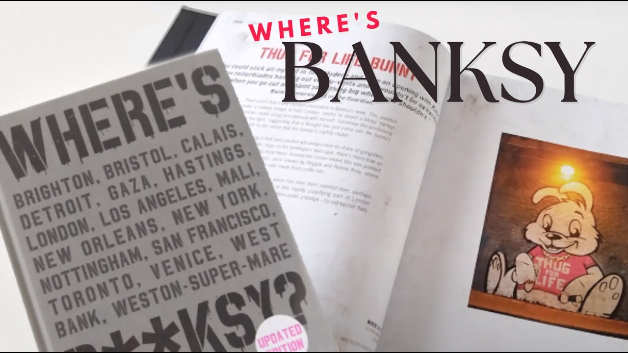 Banksy: Where's Banksy? Book | Hype Art Books Flip through