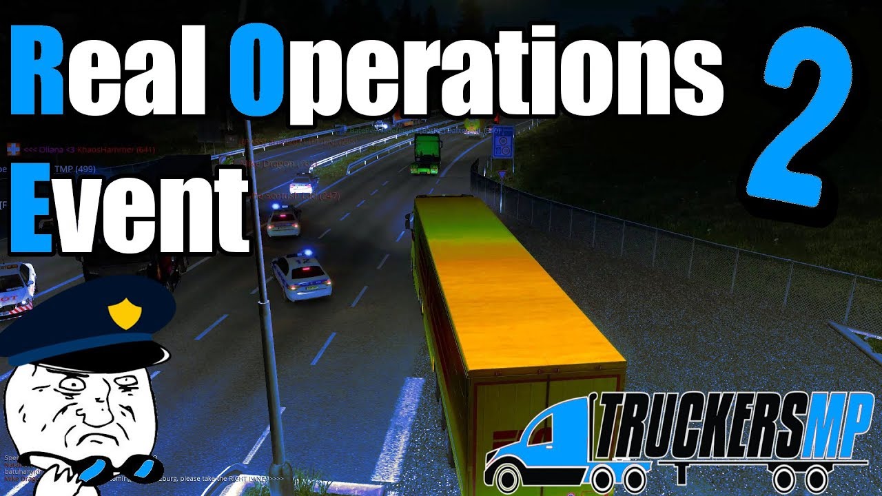 Euro Truck Simulator 2 Multiplayer Real Operations Event 2 | Toast 🚚