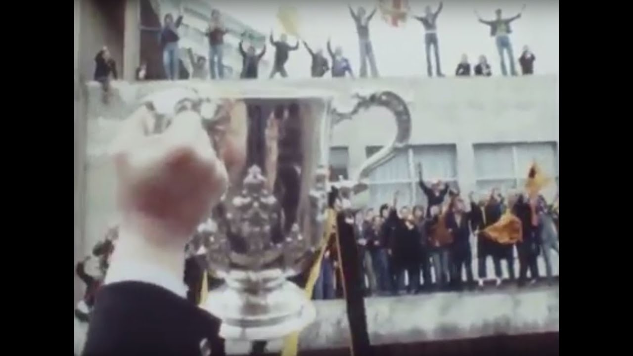 Return of the League Cup to Wolverhampton, 16th March 1980