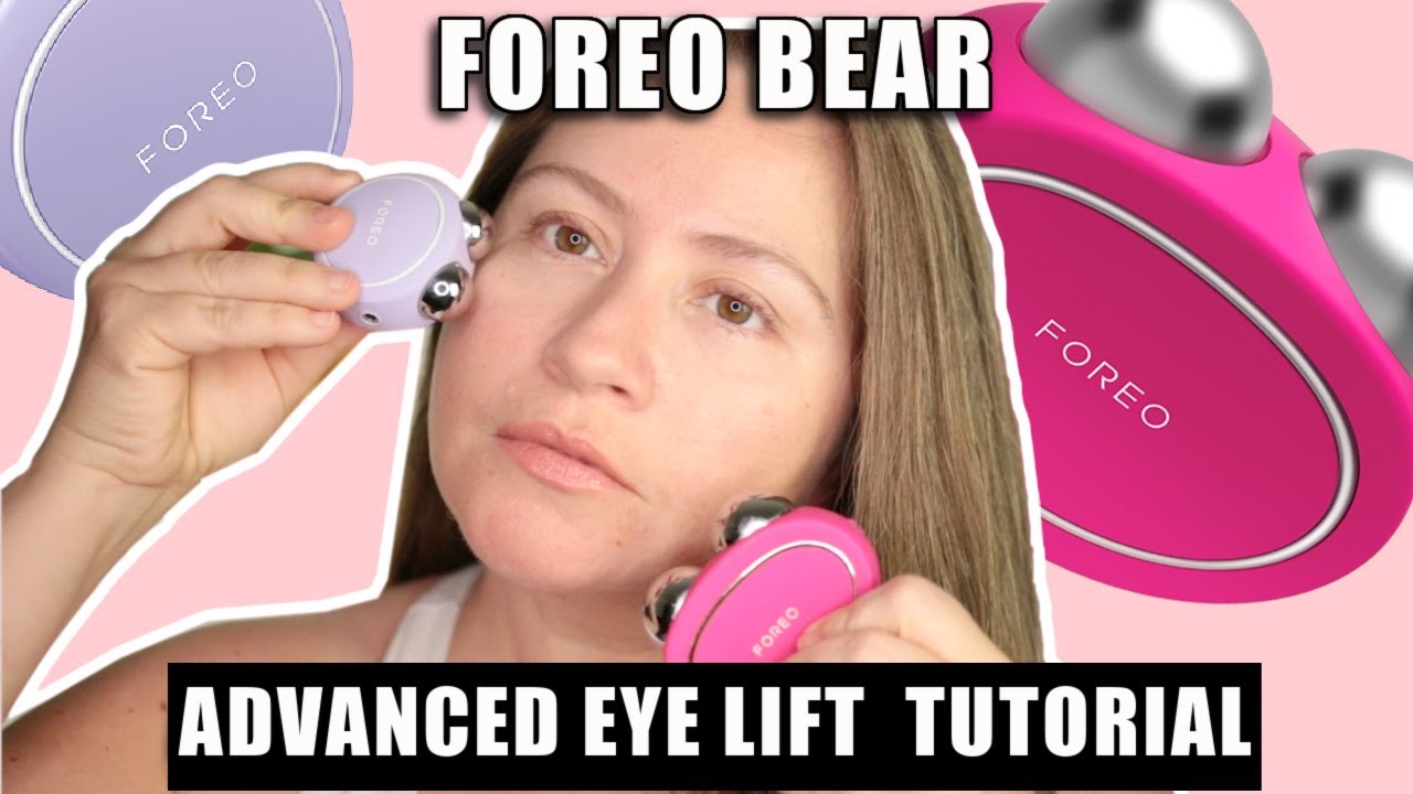 Расширенный курс по подтяжке кожи вокруг глаз с помощью FOREO BEAR