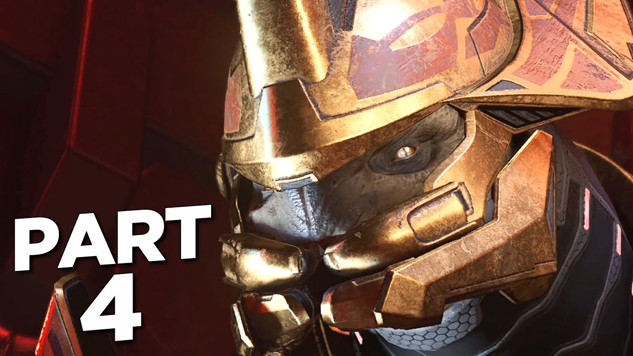 HALO INFINITE Campaign Walkthrough Gameplay Part 4 - CHAK 'LOK BOSS (FULL GAME)