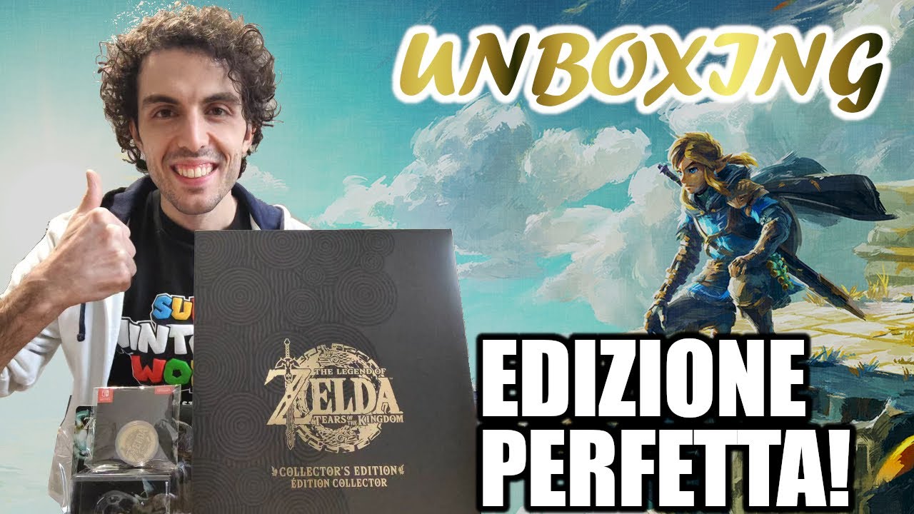 UNBOXING! La Collector's Edition di TEARS OF THE KINGDOM è PERFETTA!