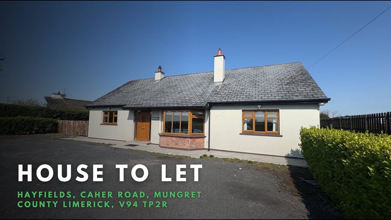 5 bed House to rent - Hayfield, Caher Road, Mungret, County Limerick.