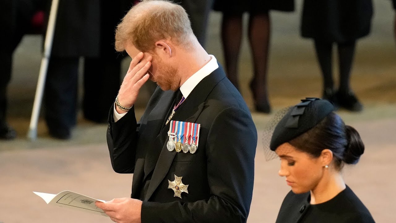 Trauer um Queen: Die Royals können Tränen nicht zurückhalten