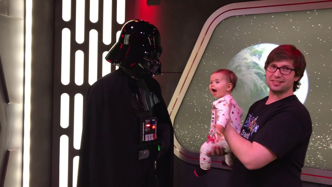Darth Vader recruits BABY to the dark side!!