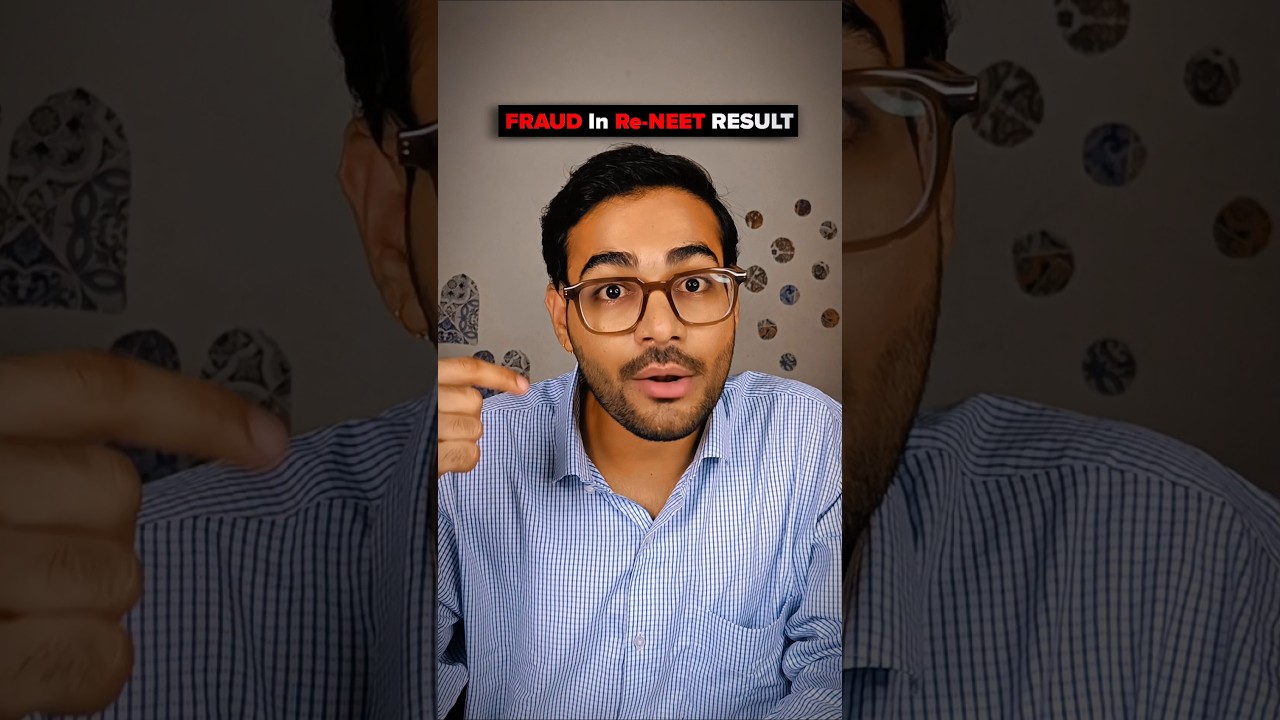 Fraud in Re-NEET Result 2026 😱