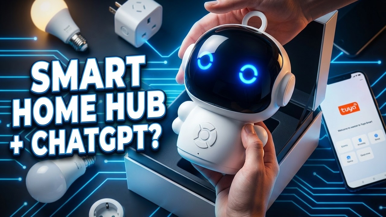 Обзор робота Tuya AI: умный помощник, центр умного дома и ChatGPT