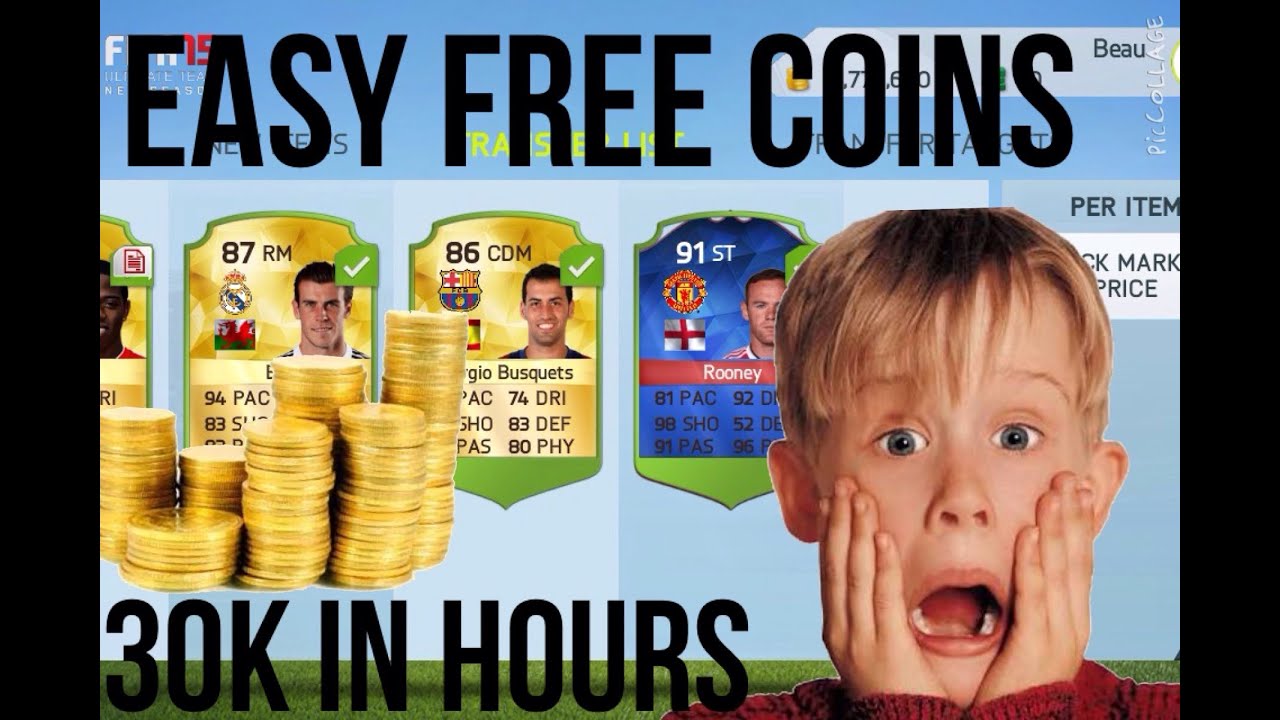 HOW TO GET FREE FIFA 16 COINS ANDROID/iOS 30K IN HOURS