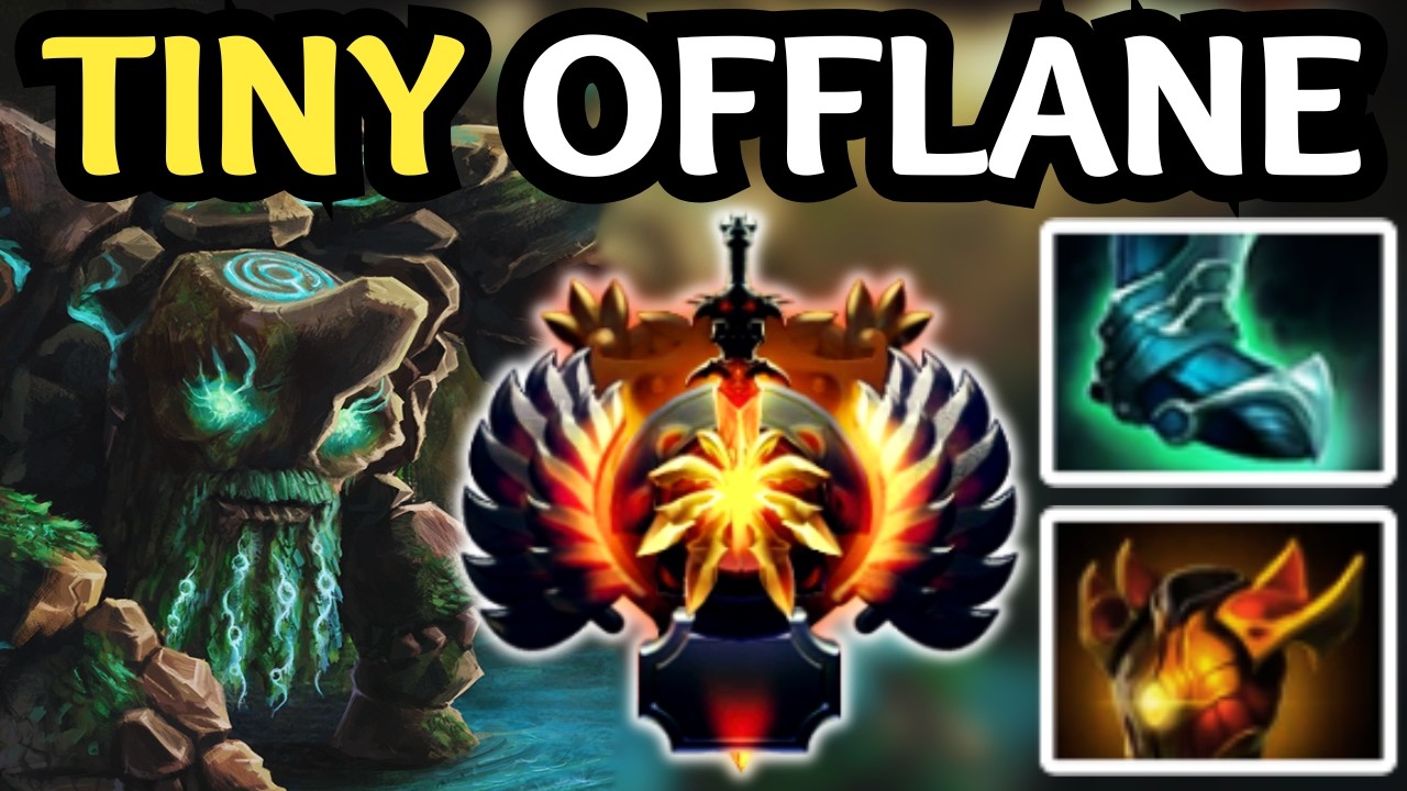 🔥 NEW META TINY OFFLANE &mdash; FAST BLINK, FAST KILLS 🔥 DOTA 2