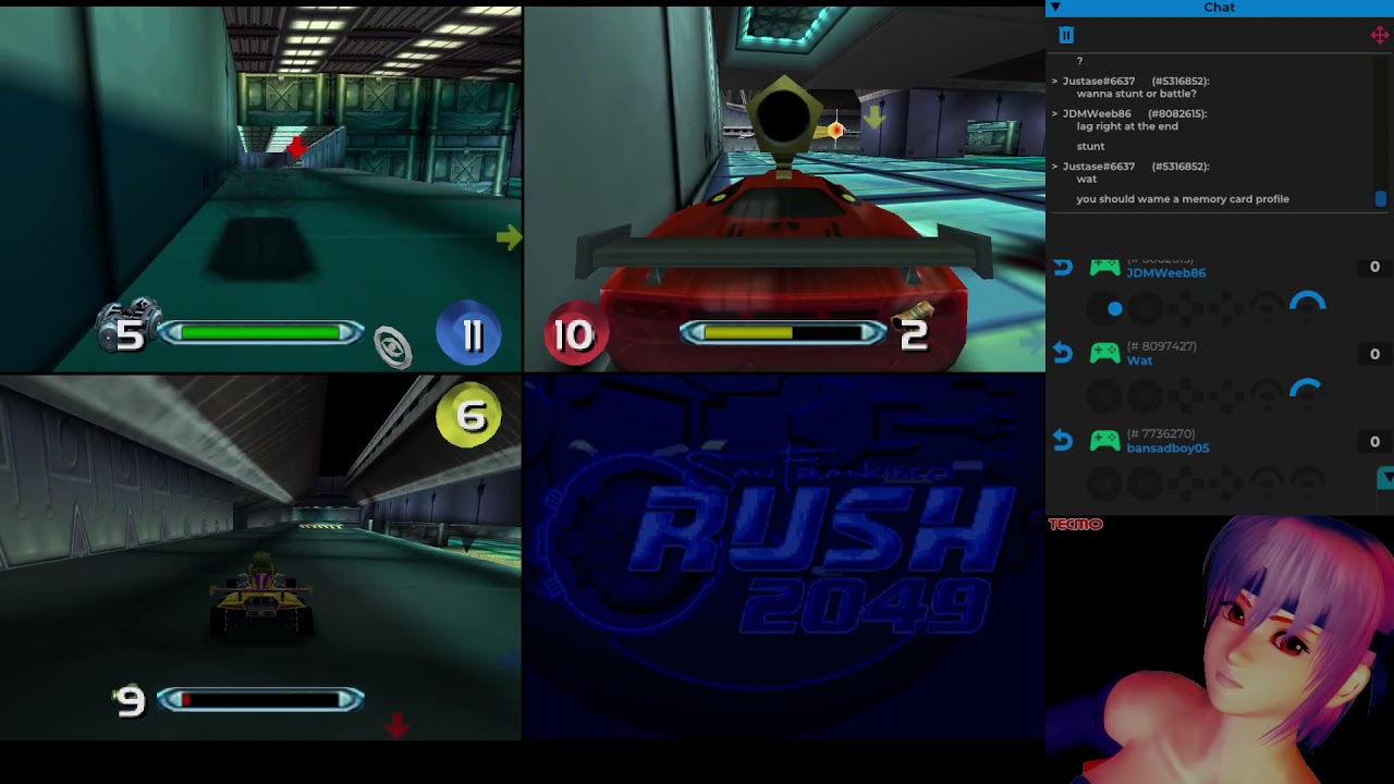 Rush 2049 Battle mode Parsec