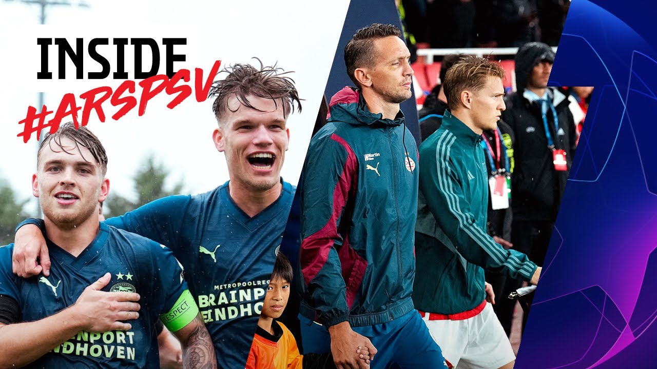 INSIDE | An Inside look 🔎 at the UEFA Youth League & Champions League 🆚 Arsenal F.C.