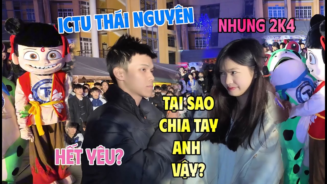 ICTU Th&aacute;i Nguy&ecirc;n I Người Y&ecirc;u Cũ lao v&agrave;o gh&eacute;p đ&ocirc;i em NHUNG 2k6 chỉ để hỏi đ&uacute;ng 1 c&acirc;u v&agrave; c&aacute;i kết đắng