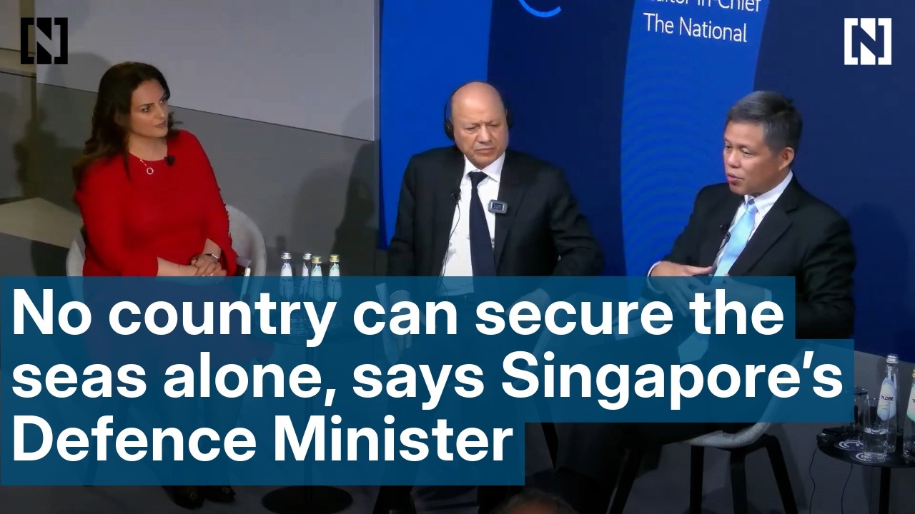No country can secure the seas alone, says Singapore’s Defence Minister