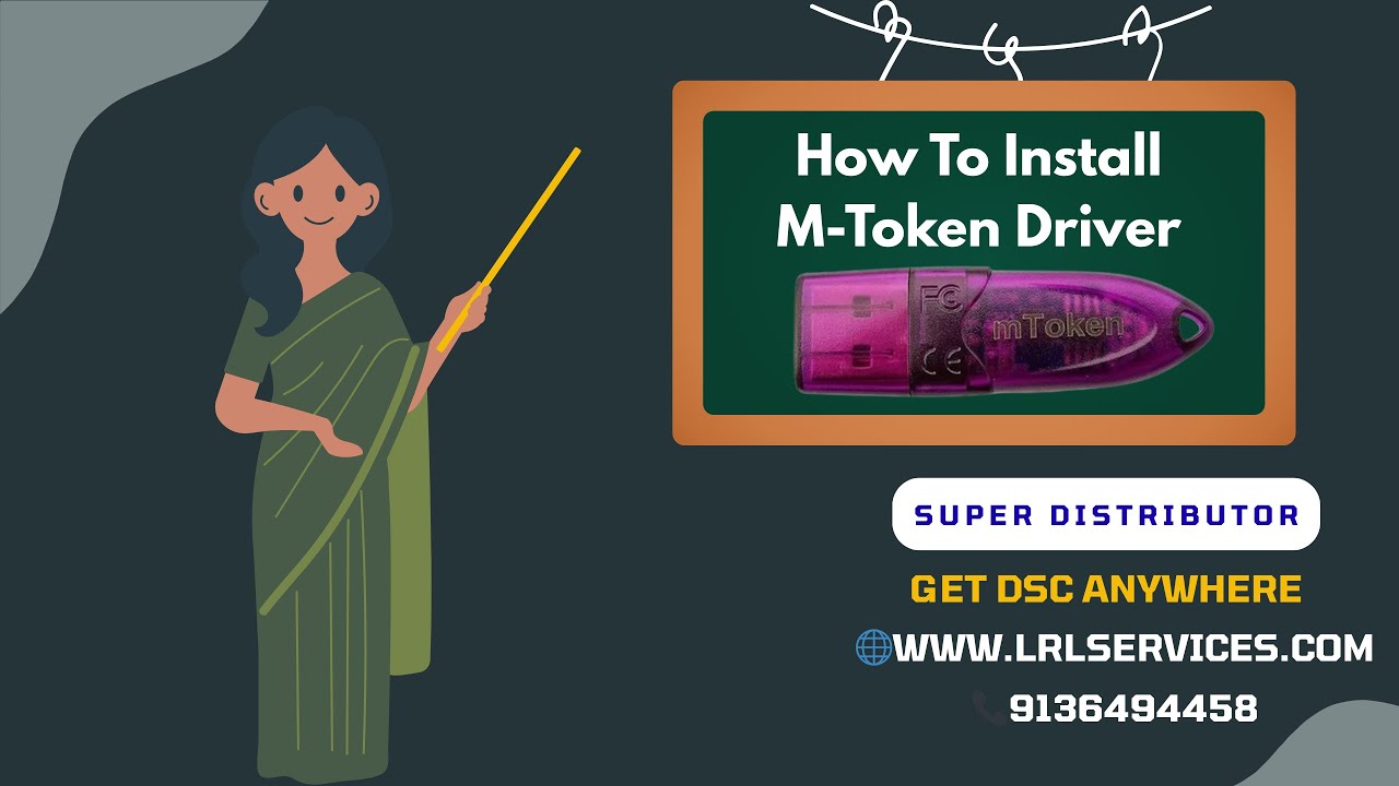 How to Install M Token Driver