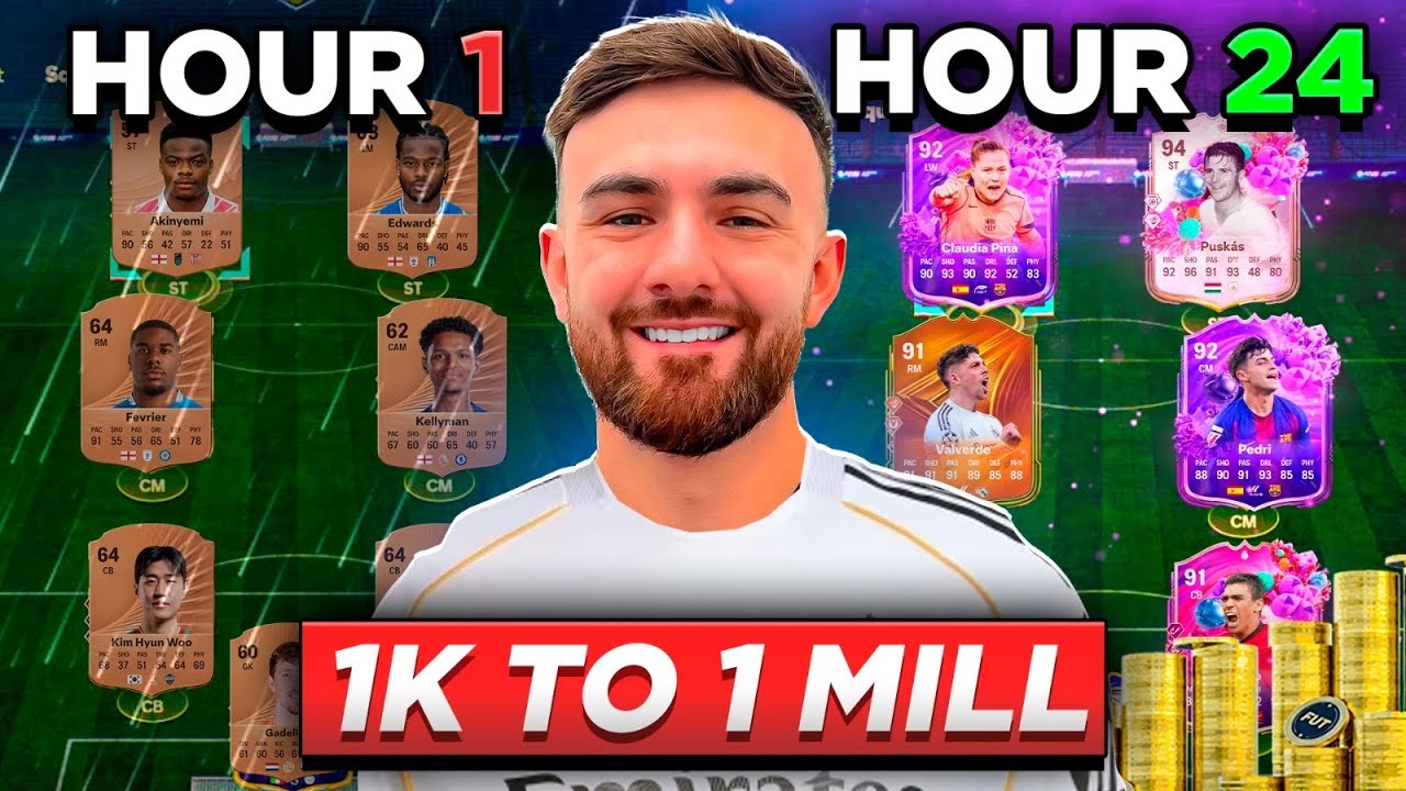 От 1000 до 1 миллиона монет в FC 26! Полный метод торговли📈