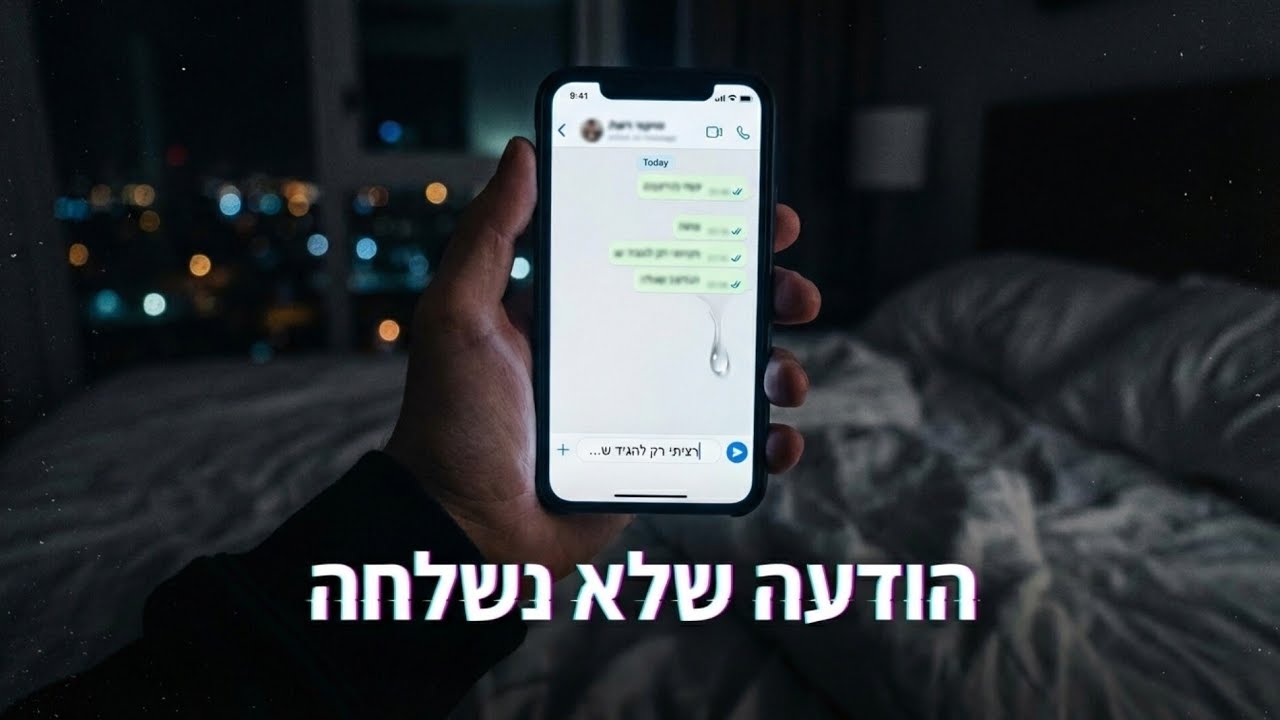 הודעה שלא נשלחה - סיפור אמיתי