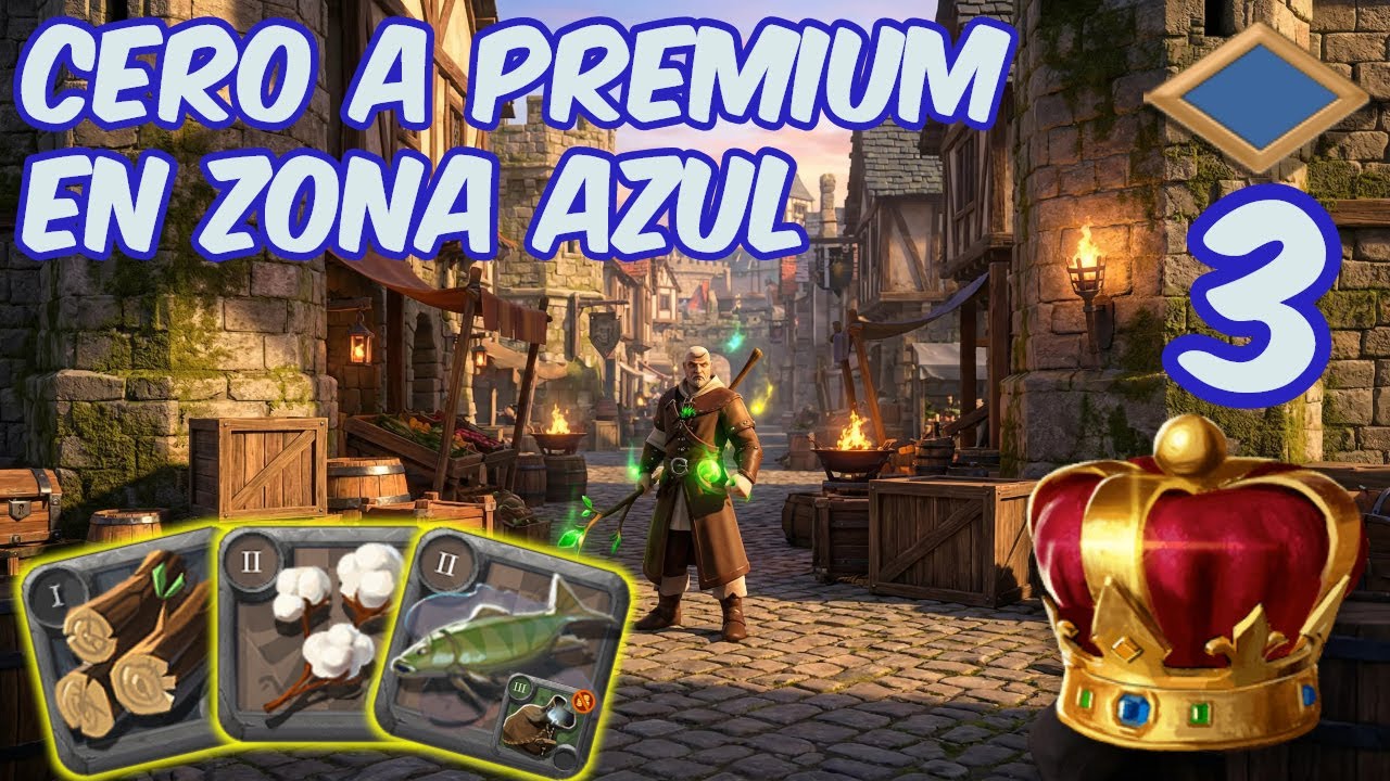 Cero a Premium en Zona Azul | Albion Online | Sacando Fibra 🤓