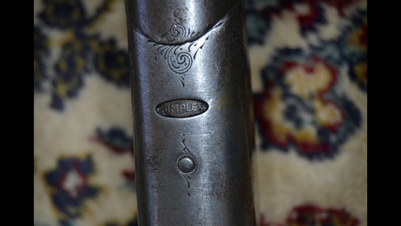 Fusil Simplex Brevete 110 years.