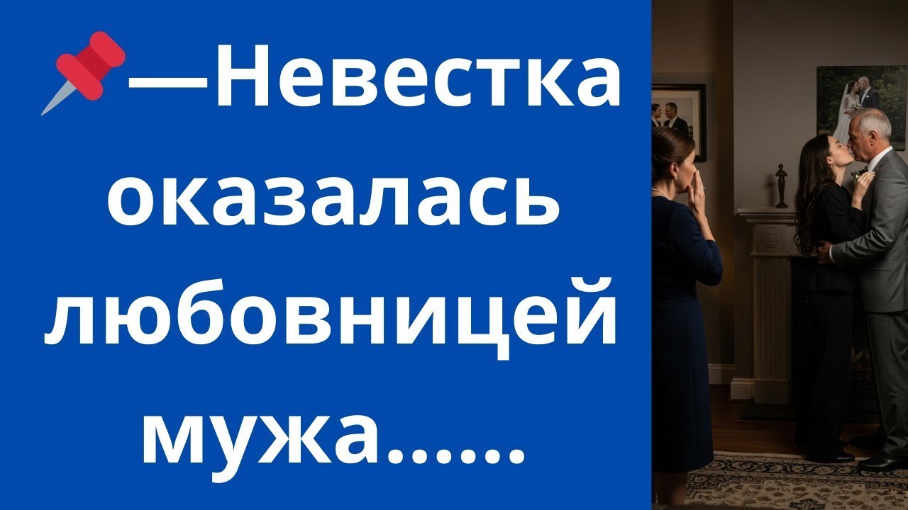 Невестка оказалась любовницей мужа...