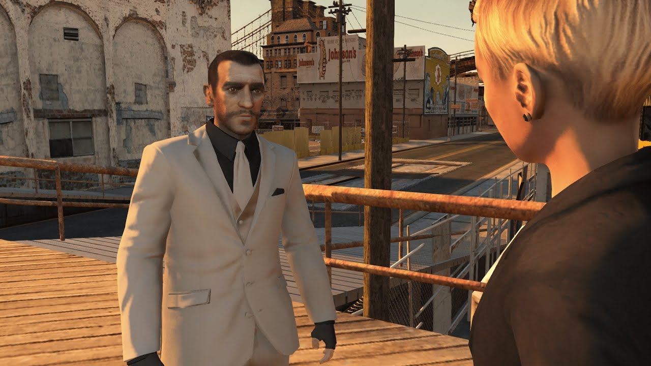 GTA IV — Нико Беллик чувствует себя неловко в присутствии женщин