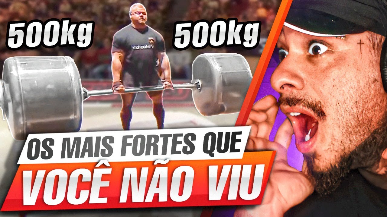 REAGINDO AOS MAIS FORTES DO MUNDO! - LEO STRONDA
