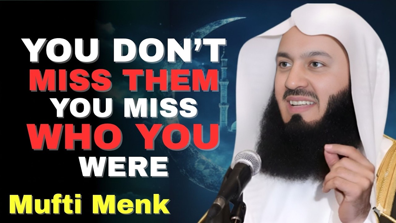 Letting Go Hurts Because Your Identity Was Attached | Mufti Menk