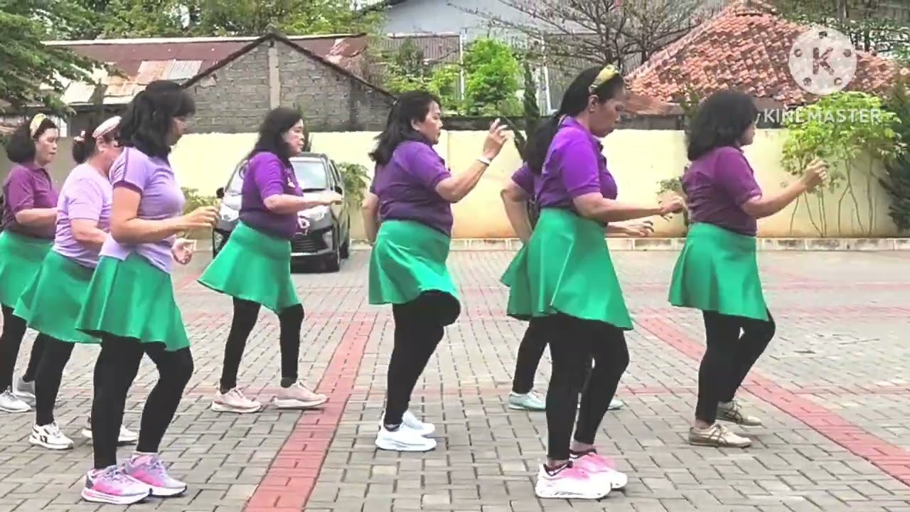 Sanao Line Dance (Mama; bhs Biak, Papua) #senam #linedance #dance #senamkebugaran #sehat 