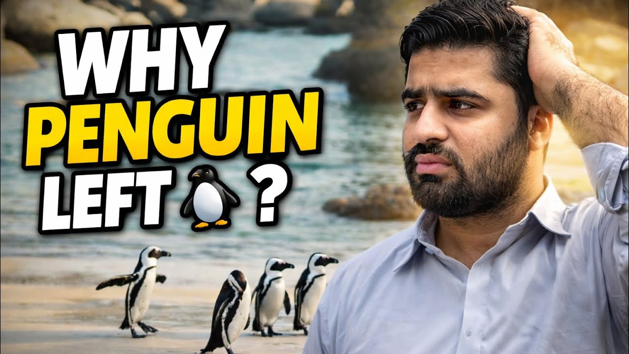 WHY PENGUIN  LEFT🐧 ? VLOG IN URDU 