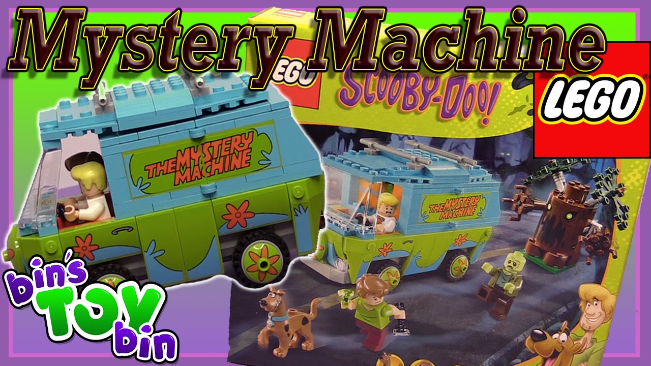Scooby Doo Mystery Machine Lego Set!! Fast Speed Completion and Review! Bins Toy Bin