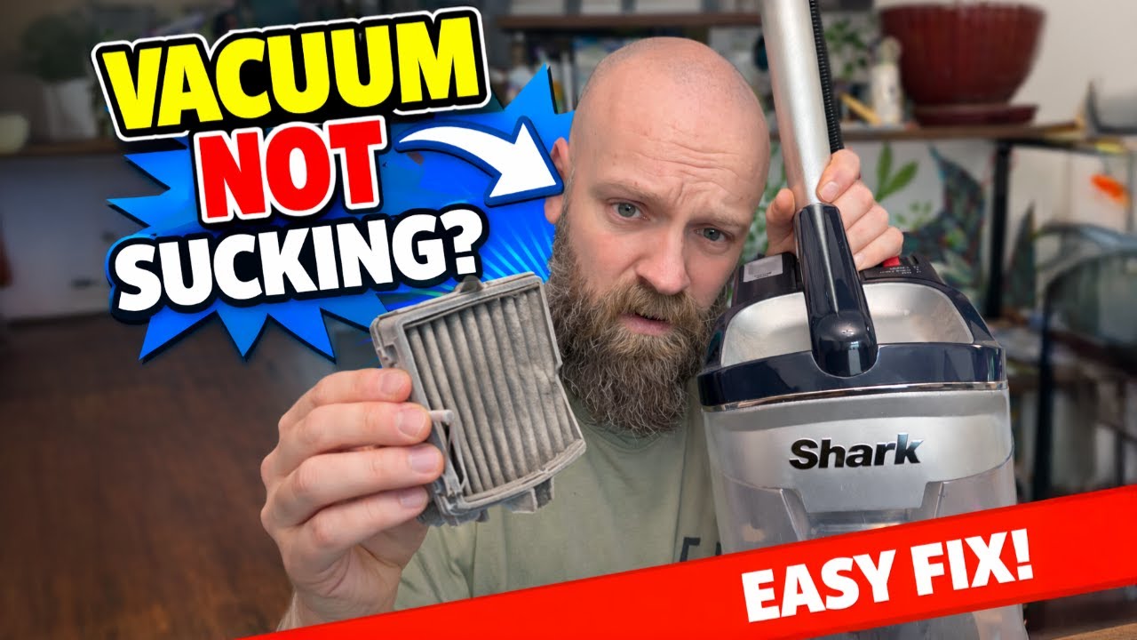 0% Suction? Fix Your Shark UV900 With New Filters!