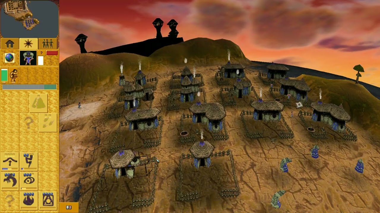 Let's Play Populous: The Undiscovered Worlds, Level 10 - Fortress