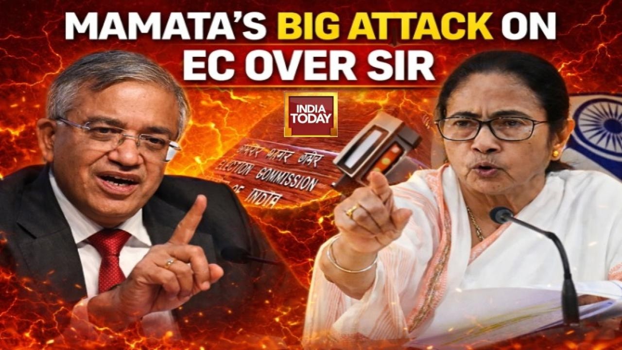Mamata vs EC: Election Commission Slammed as 'Tughlaki' Over Suspension of Seven Bengal Officials