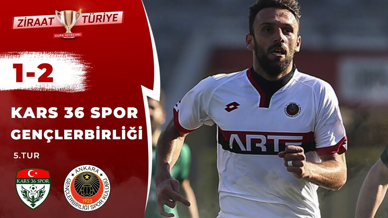 Kars 36 Spor 1-2 Gençlerbirliği Maç Özeti (Ziraat Türkiye Kupası 5.Tur) 28.11.2017
