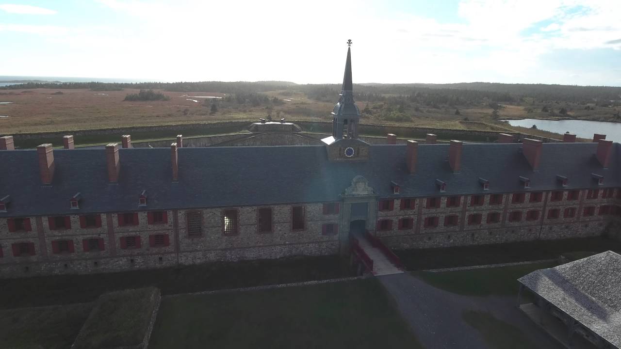PHANTOM 4K DRONE FOOTAGE - FORTRESS OF LOUISBOURG