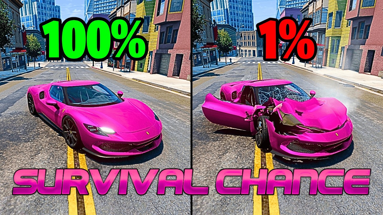 Best of Realistic Survival Chance Crashes #8 | BeamNG.drive