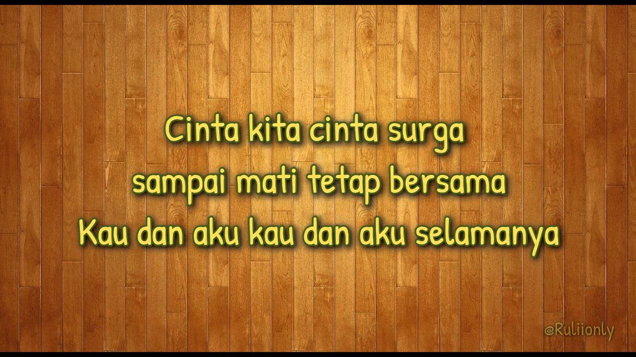 Lirik lagu Cinta Surga (AURA) Aurel Rassya