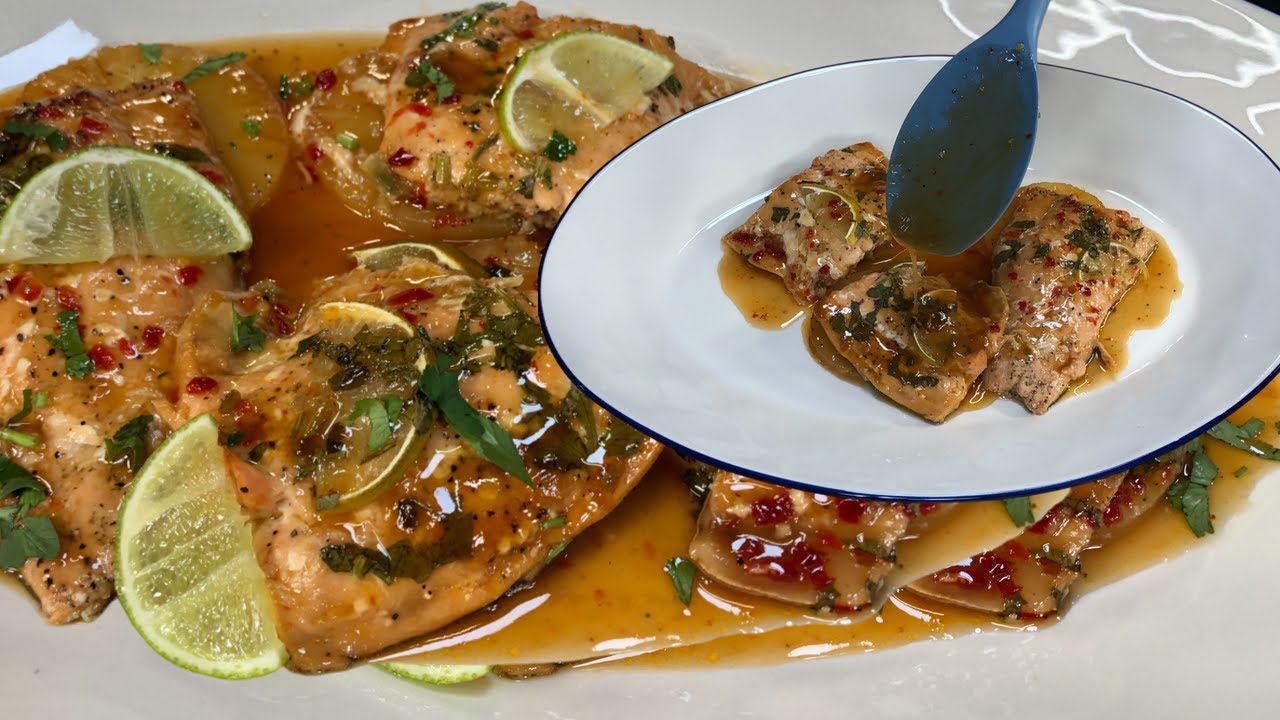 Cómo Preparar SALMÓN CON PIÑA: Receta FÁCIL y DELICIOSA para IMPRESIONAR en Cualquier Época del Año