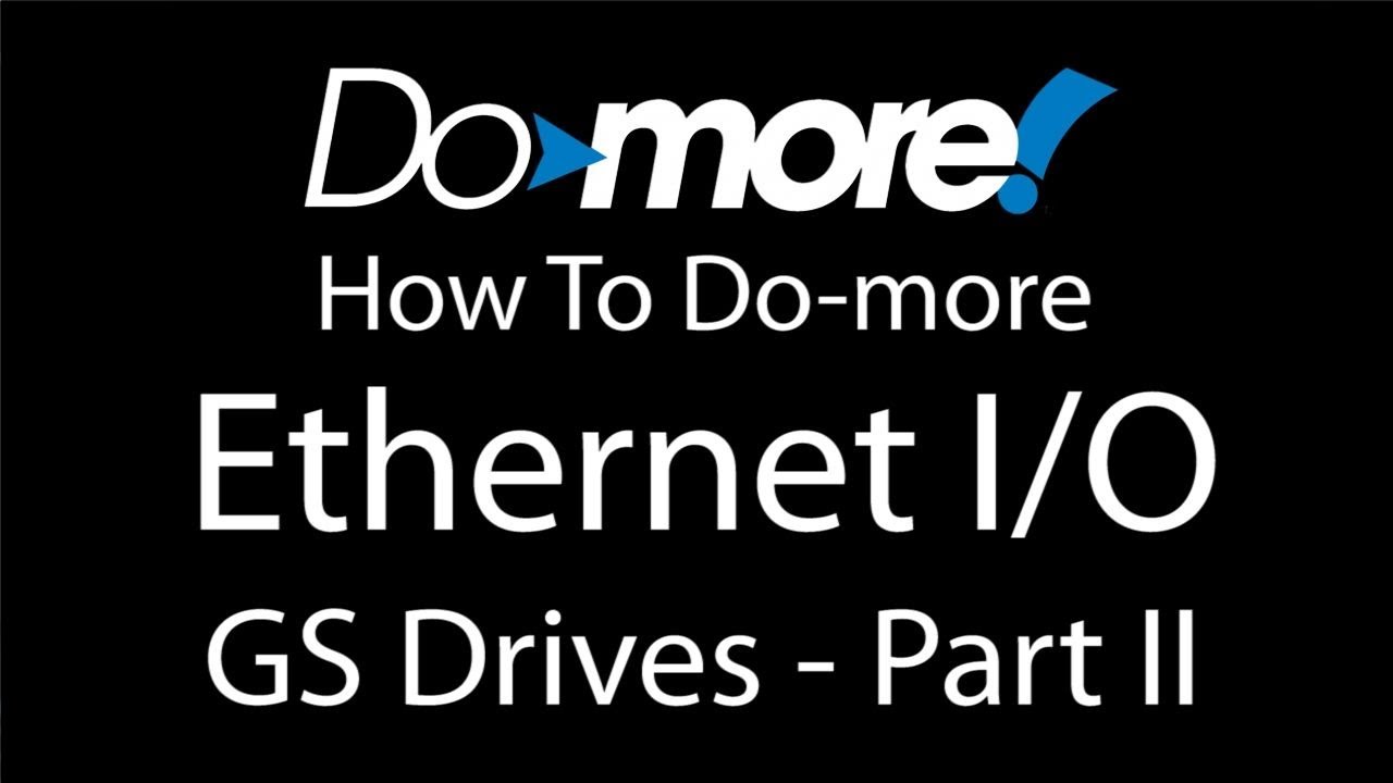 Ethernet-ввод/вывод ПЛК BRX Do-more &mdash; GS Drives Advanced от AutomationDirect