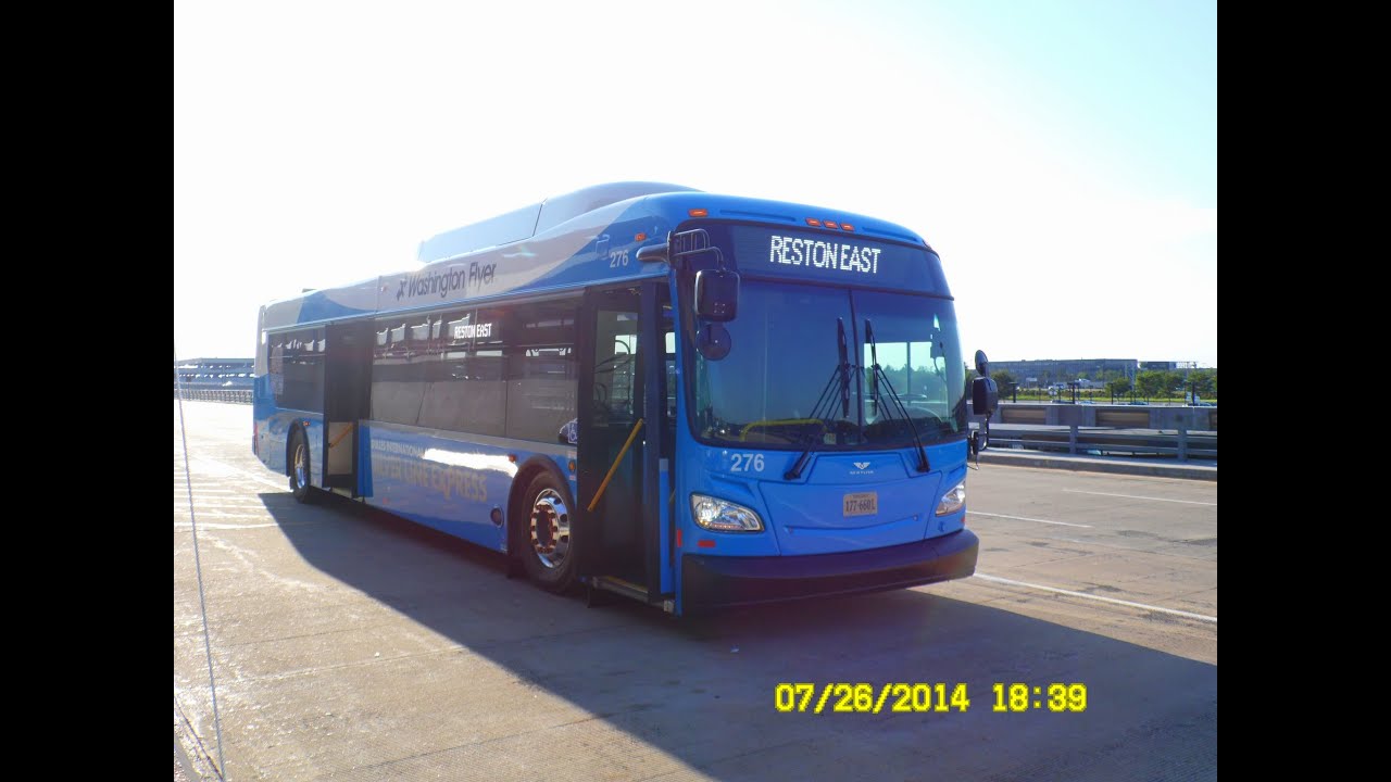 Washington Flyer (Airport Shuttle): 2014 New Flyer XD40 (Diesel) #246 ~ w/ Cummins ISL9
