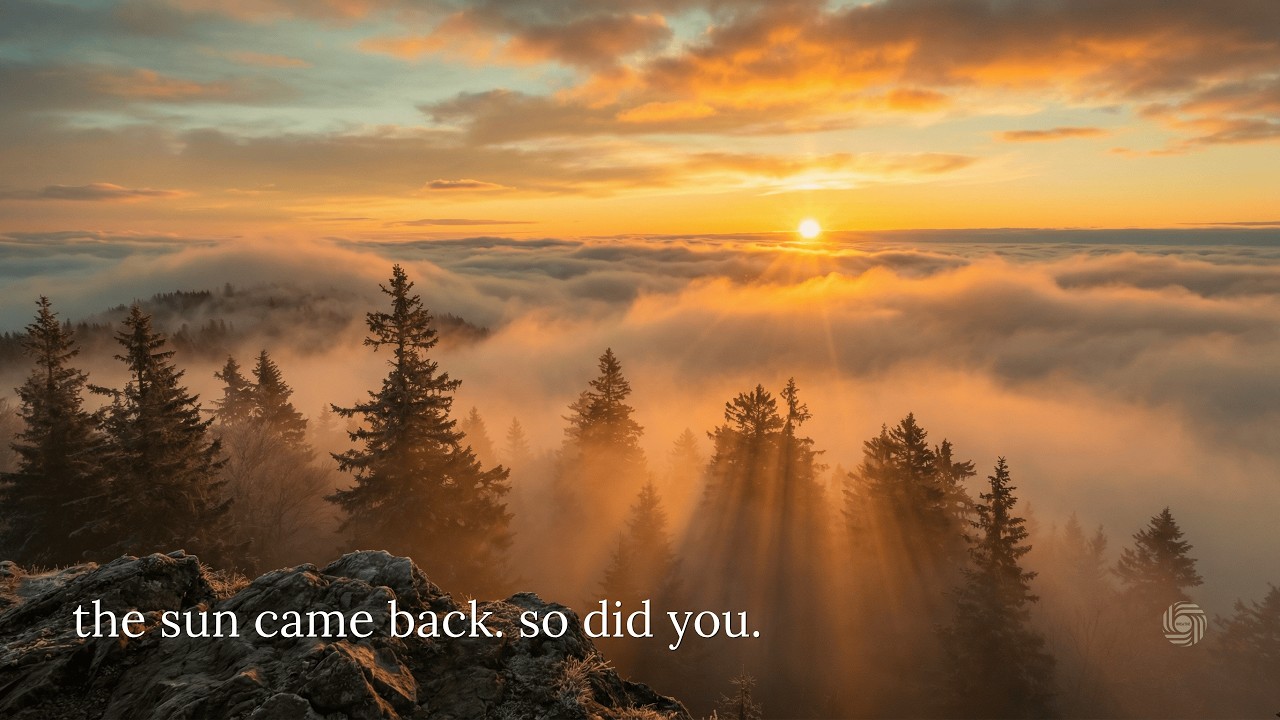Breathe Again 🌅 | Sunrise Nature Ambience for Mental Reset & Calm Focus | 3 Hours
