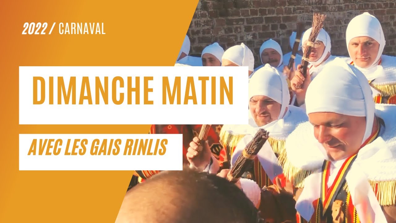 CARNAVAL DE SAINT-VAAST : Un MATIN avec les Gais Rinlis (2022)