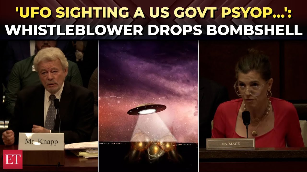 'UFO sighting a US govt psyop…': Whistleblower reveals shocking details at explosive House hearing