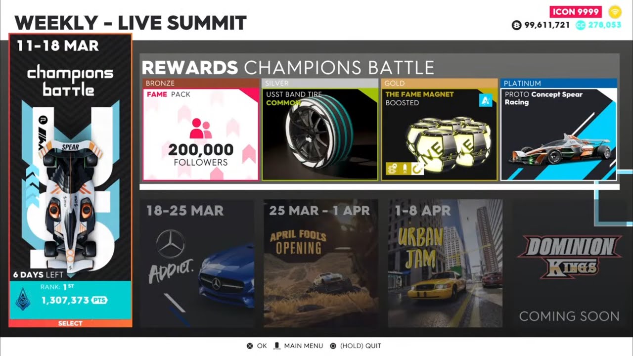 THE CREW2|CHAMPIONS BATTLE|PLATINUM GUIDE,SUMMIT & GAMEPLAY