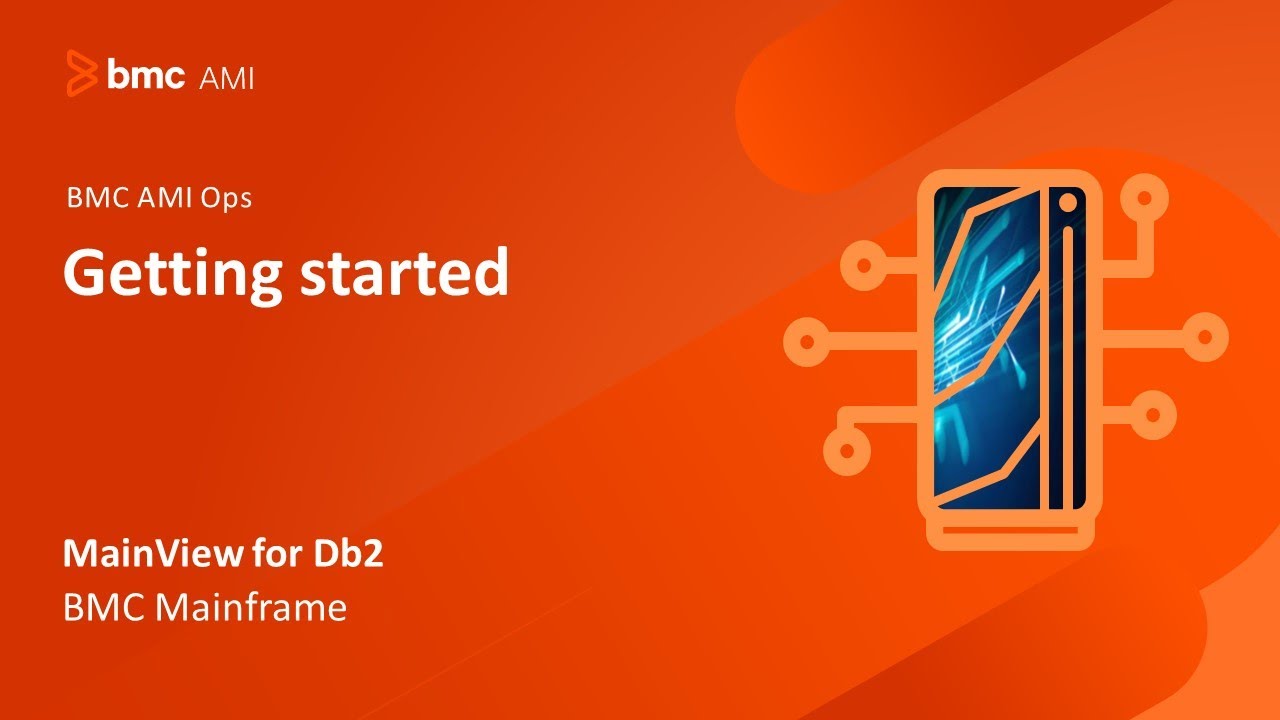 MainView for DB2 - Getting started